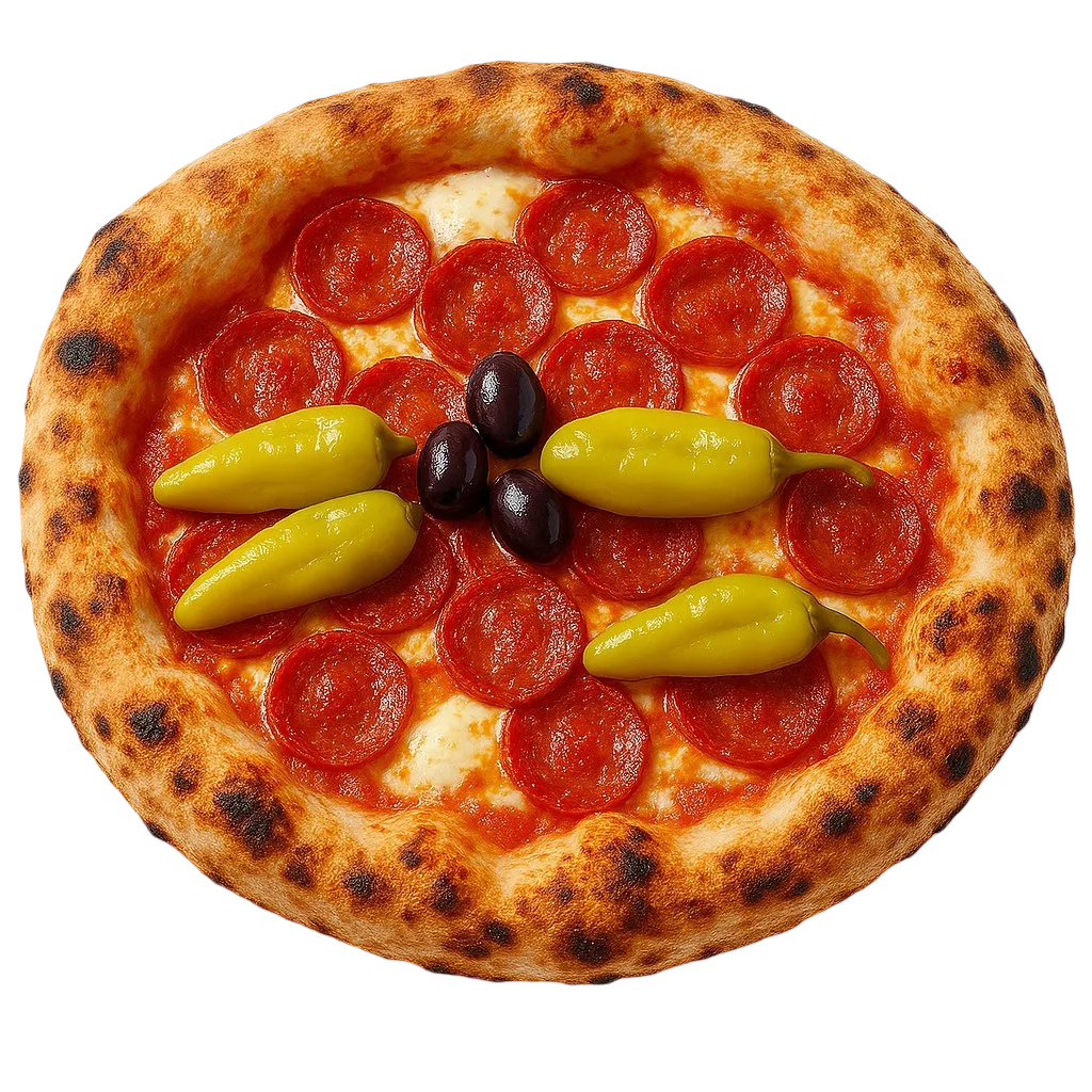 Pizza salami pizzeria gurman sisak