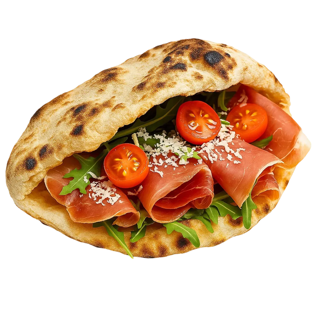 Sendvic panuozzo prsut pizzeria gurman sisak